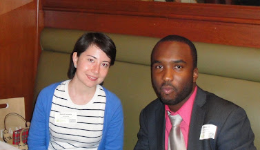 Fellows celebrate together at the final reception.