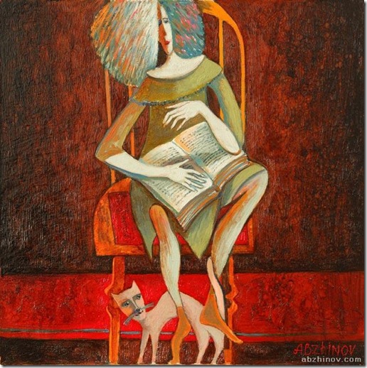 Girl with Book