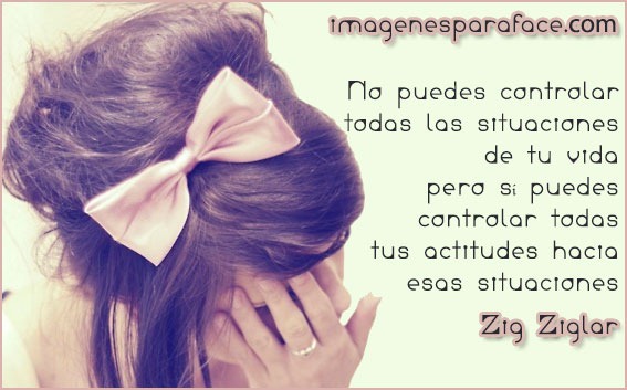 no puedes controlar todas las situaciones de tu vida