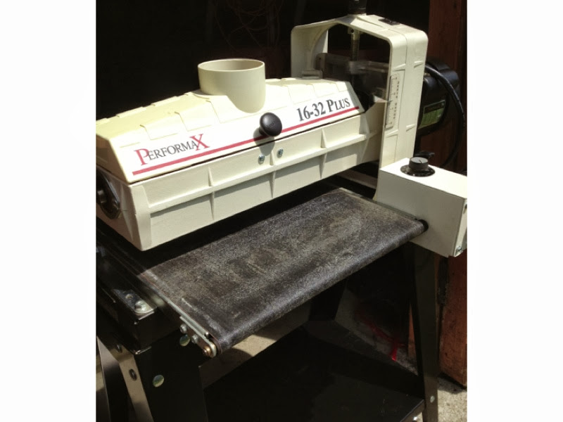Performax 1632 Plus Sander w/stand & casters Never Used