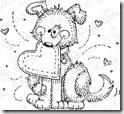 ScrapEmporium_Lovey Pup_Whimsy Stamps_MD1036 ScrapEmporium_Lovey Pup_Whimsy Stamps_MD1036