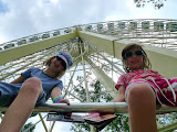 Lookin up the Ferris Wheel