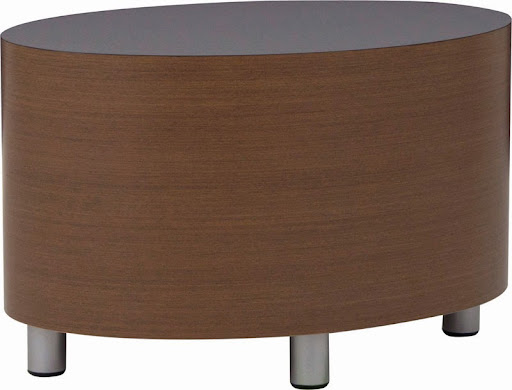 Oval Cabana end table - goo.gl/kFegCU #ERGInternational #ProductOfTheDay #interiordesign #officespace #officefurniture
