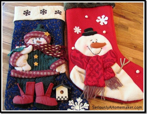 current snowman stockings