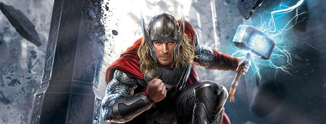 Thor Sötét világ promókép és figurák 01