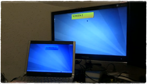 KDE Display Monitor Manager 