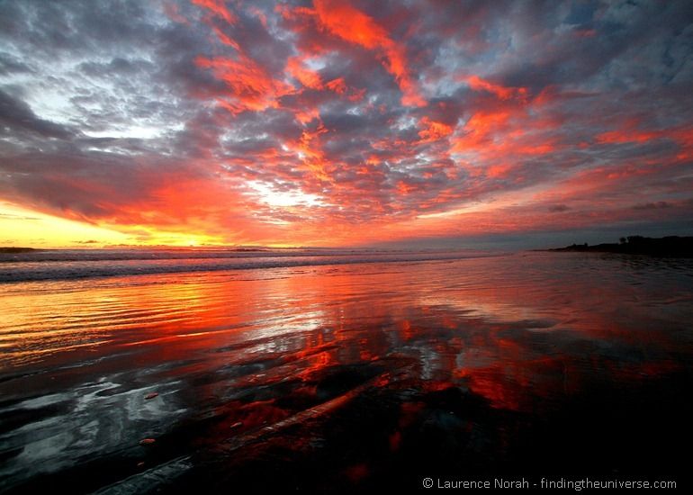 Sunset at Muriwai