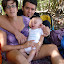 En famille à la plage