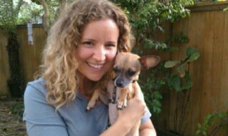 It was truly love at first sight! Leigh and Gus (now Guppy) have been inseparable ever since. Leigh's partner Shawne was out of town for Guppy's arrival, but they got to meet through Skype, and the tears were flowing! It was truly love at first sight! Leigh and Gus (now Guppy) have been inseparable ever since. Leigh's partner Shawne was out of town for Guppy's arrival, but they got to meet through Skype, and the tears were flowing!