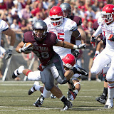 Peter Nguyen, Washington - Grizzly Stadium, Montana Grizzlies vs. South Dakota Coyotes.  Missoula, MT, September 1st, 2012.
