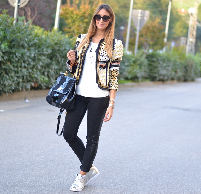 DSC_0544 Rinascimento, Céline t-shirt, Céline tee, Céline, Miss Sicily Bag, Miss Sicily, Valentino Sunglasses, Studded Sneakers, C&A Studded Sneakers, H&M, H&M trousers, Cruciani, Cruciani Bracelets, Braccialetti Cruciani, Braccialetti Cruciani di Halloween, fashion blogger, italian fashion bloggers, fashion blog