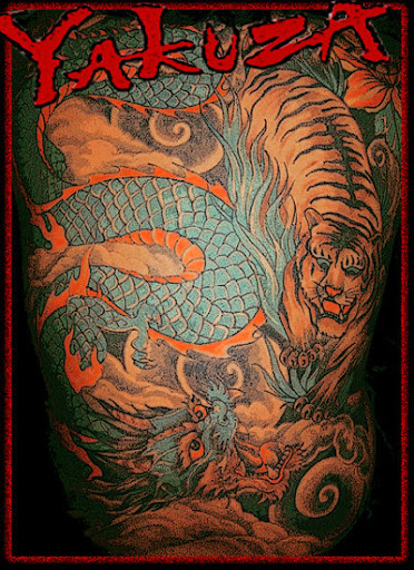 yakuza tatto yakuza bali karya jazman Tatto model Indra Yakuza