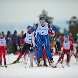Ragnhild Femsteinevik i tet fra start