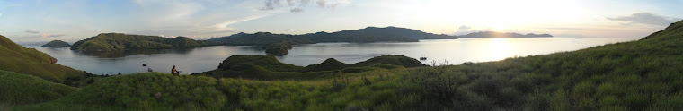 View over Gili Lawa Darat View over Gili Lawa Darat