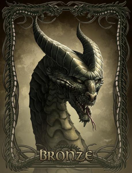 Dragon Bronze, Dragons