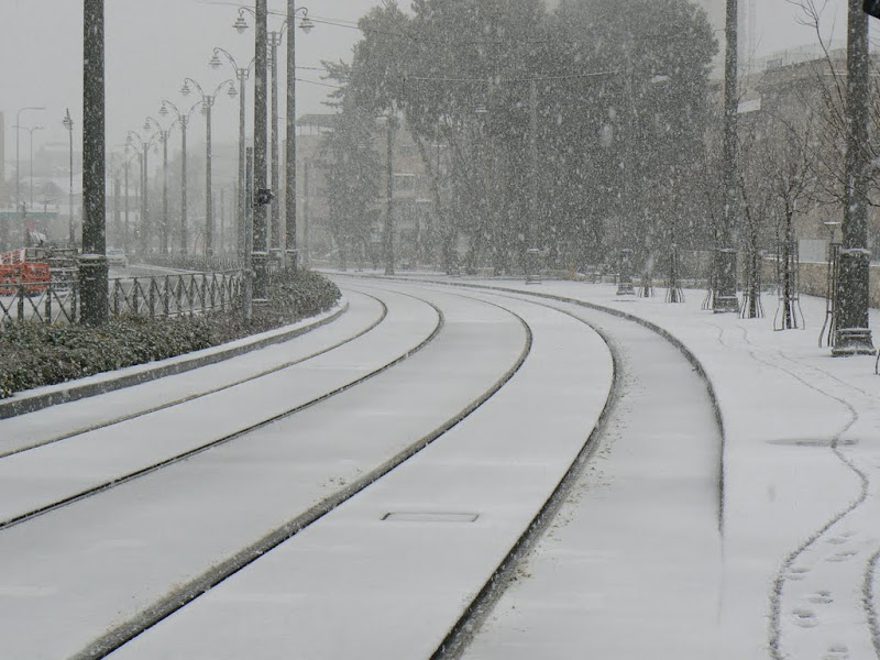 В Иерусалиме снег!!!!