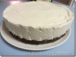 Irish Brownie Cheesecake - The Backyard Farmwife