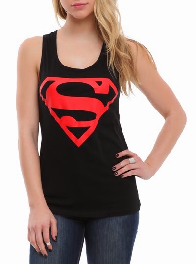 DC Comics Superboy Girls Tank Top from Hot Topic DC Comics Superboy Girls Tank Top from Hot Topic