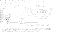 [AA]ひこにゃん （ゆるキャラ）