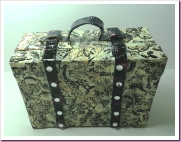 Decopatch papier Mache Suitcase