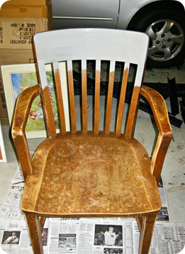 chair before