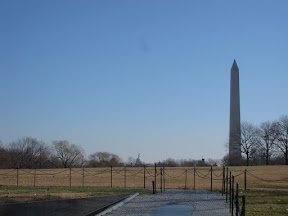 Washington Monument from Vietnam Veterans Memorial