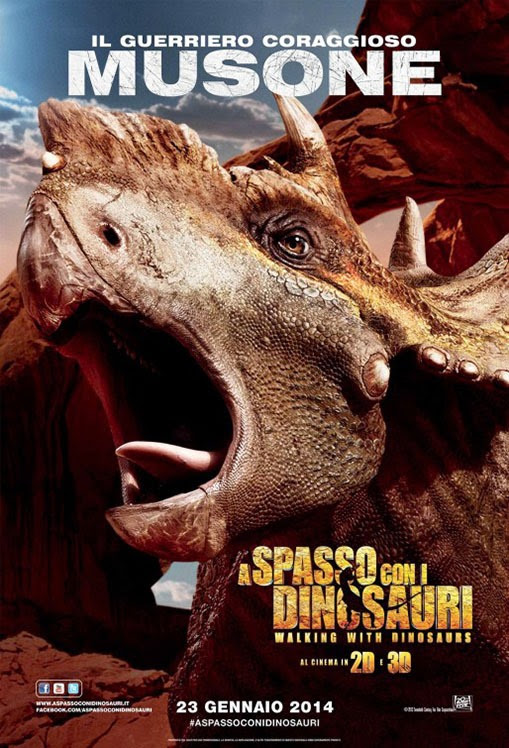 Dinoszauruszok, a Föld urai olasz karakterplakátok 04