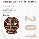 DECANTER - Medaglia di Bronzo - MORELLONE 2005