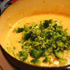 Quick White Bean, Broccoli and Tomato Chowder