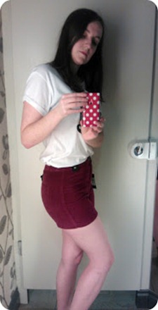 river island tee and shorts