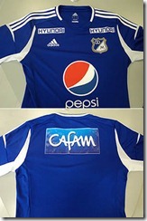 Nueva camiseta de Millonarios