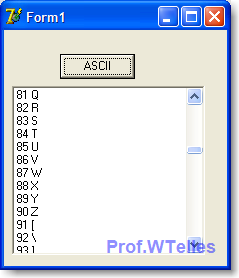 ASCII Delphi