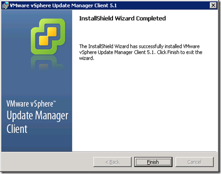 26_Update Manager Client Installation Completed
