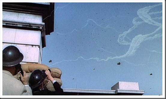 81. dogfighting contrails