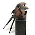 Object: 21039 - Twee staartmezen - 13 x 8 cm - € 1750,=