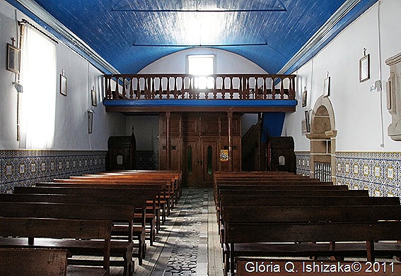 Glória Ishizaka - Vila do Touro - igreja matriz interior