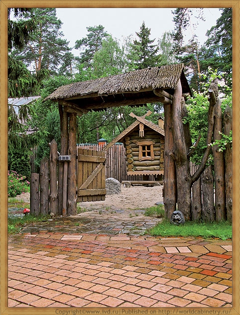 7096 3 b Там чудеса, там леший бродит... (сказочное оформление сада)
