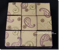 Rock the Block - paisley stamped background Rock the Block - paisley stamped background