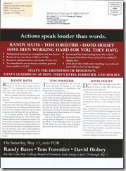 LSCS citizens to re-elect mailer back LSCS citizens to re-elect mailer back
