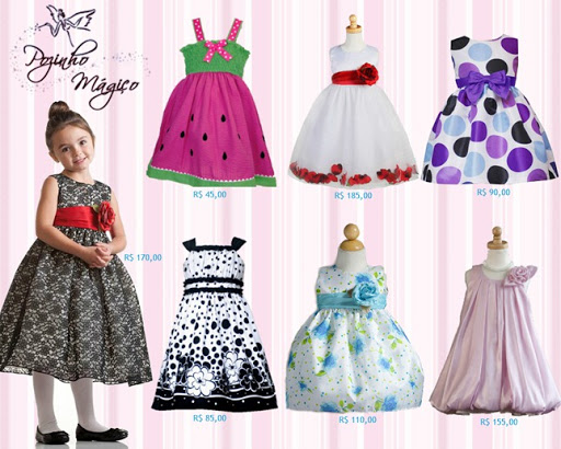 loja de vestidos infantis