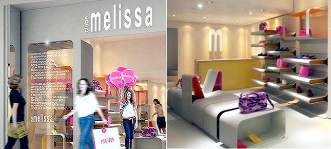 Melissa abre lojas próprias pelo Brasil – Lojas Jelly viram Clube Melissa. loja clube melissa foto jelly