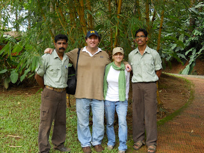 Back to the resort safe and sound- no elephant sightings but it was still an amazing walk in the jungle