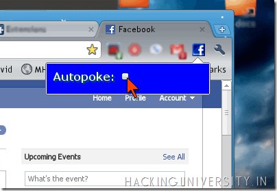 Auto Poke Back Friends in Facebook Auto Poke Back Friends in Facebook