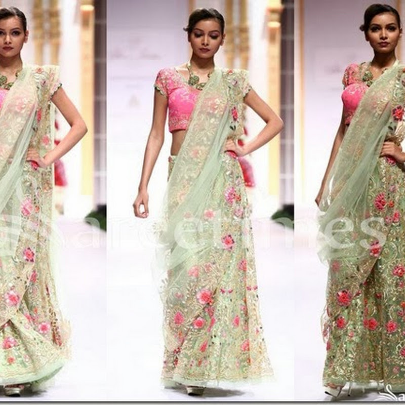 Embellished Rose Flowers Design Lehenga Sareetimes It is beautified with latest designer work which is woven in traditional pattern. embellished rose flowers design lehenga sareetimes