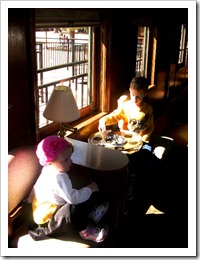 kids in train kids in train