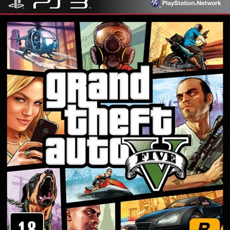 Rockstar Games Divulga Capa  de GTA V  Para PS3 e XBox 360