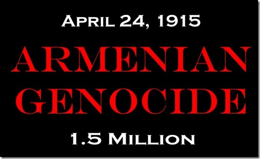 Armenian Genocide banner Armenian Genocide banner