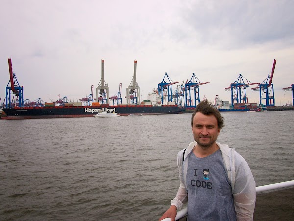Hamburg Tour im September 2013 Hafenrundfahrt