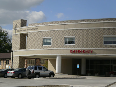 The Emergency Entrance at Pella Regional Health Center