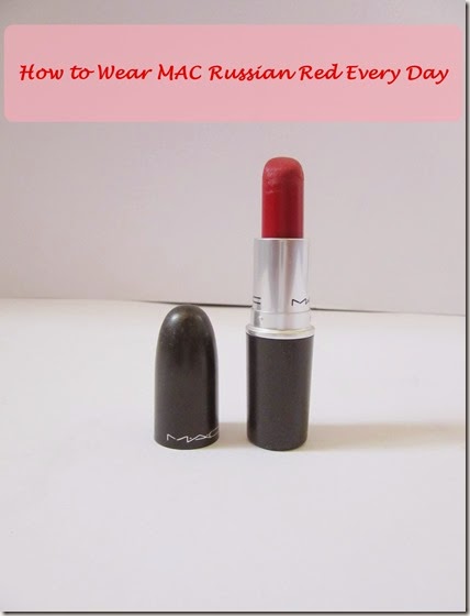MAC russian red lipstick